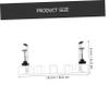 QUMIIRITY Under Desk Tray Space-Saving Wire Organizer for and Cables Easy Installation Sturdy Material Neat for Tidy Desktops view 2