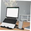 QUMIIRITY Ergonomic Laptop Stand Height for Desk Gaming Computer Monitor Portable Laptop Computer Stand Phone Holder view 4