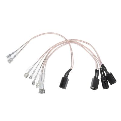 BRIGHTFUFU 4pcs Car Speaker Wire Harness Adapter for Easy Installation High-pitched Plug Connectors for Enhanced Sound Quality Vehicles