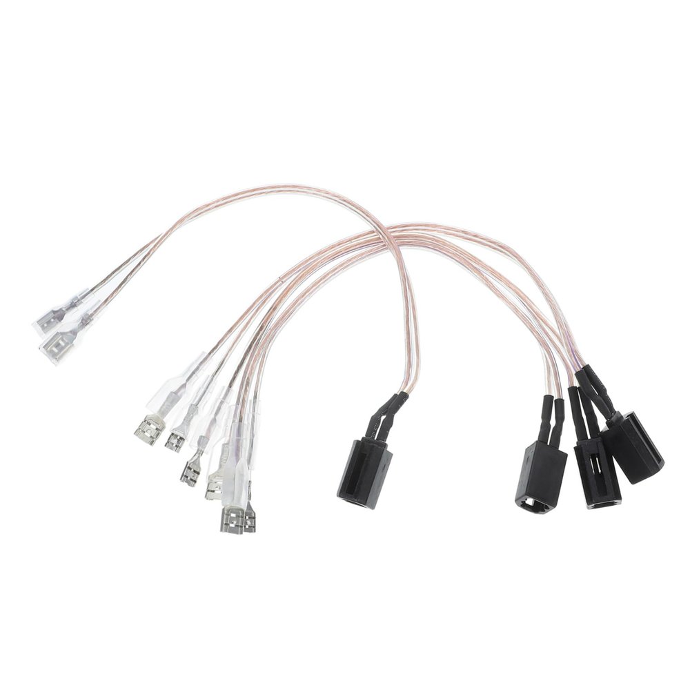 BRIGHTFUFU 4pcs Car Speaker Wire Harness Adapter for Easy Installation High-pitched Plug Connectors for Enhanced Sound Quality Vehicles