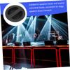 QUMIIRITY 8pcs Portable Speaker Handles Durable Recessed Audio Accessories for Stage Speakers and Subwoofers Lightweight Abs Design for Easy Carrying Black view 3