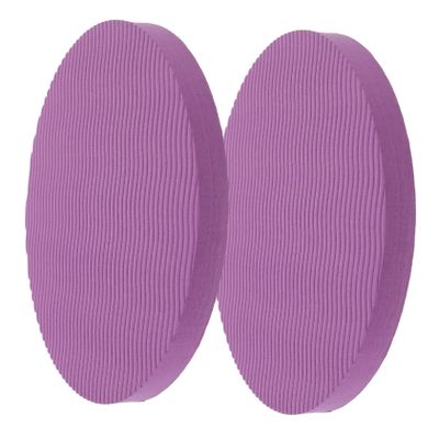 BRIGHTFUFU Yoga Equipment Round Kneeling Pad Elastic Exercise Pad for Yoga Protective Elbow