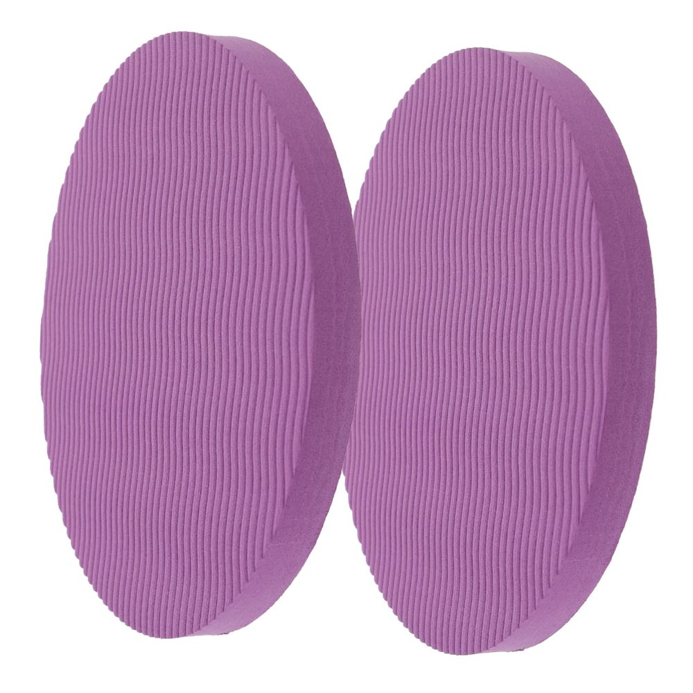 BRIGHTFUFU Yoga Equipment Round Kneeling Pad Elastic Exercise Pad for Yoga Protective Elbow