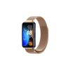 AMYEH Milanese Strap fit For Huawei Band 8 Stainless Steel Watchband fit For Huawei Band 8 Replacement Metal Bracelet(Rose gold) view 1