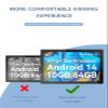 [2 Pack]Screen Protector for LECTRUS T30W/COLORROOM K10/Eksvefot A10 10.1 Inch Tablet Tempered Glass Film, BOVUGAC Screen Protector Compatible with eksvefot android 14 tablet 2024 Anti-Scratch Sensitive Dropproof view 2