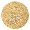 QUMIIRITY Woven Rattan Lamp Shade for Rustic Hanging Pendant Light Natural Style Ceiling Lamp Cover for Home Hotel and Restaurant Decor Comfortable Atmosphere view 1