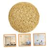 QUMIIRITY Woven Rattan Lamp Shade for Rustic Hanging Pendant Light Natural Style Ceiling Lamp Cover for Home Hotel and Restaurant Decor Comfortable Atmosphere view 3