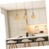 QUMIIRITY Woven Rattan Lamp Shade for Rustic Hanging Pendant Light Natural Style Ceiling Lamp Cover for Home Hotel and Restaurant Decor Comfortable Atmosphere view 4