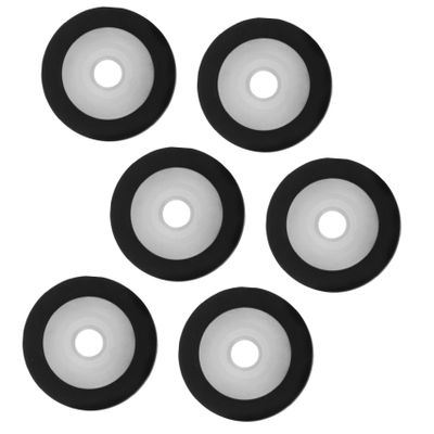 MERRYHAPY Custom Fit Cassette Tape Machine Pinch Roller 6pcs Set Sturdy and Easy to Install