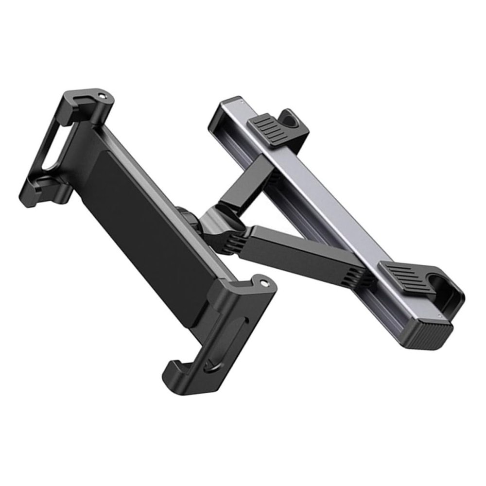 BRIGHTFUFU Car Headrest Tablet Mount Adjustable Backseat Tablet Holder for Phones Rotation Non-Slip Design Easy Installation Compatible Devices