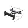 BRIGHTFUFU Car Headrest Tablet Mount Adjustable Backseat Tablet Holder for Phones Rotation Non-Slip Design Easy Installation Compatible Devices view 2