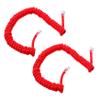 MERRYHAPY 2pcs Analog Phone Cords Coiled Telephone Receiver Cord Easy to Adjust and Elegant view 1