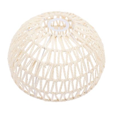 Levemolo Rattan Lamp Shade Replacement for Chandeliers and Pendant Lights Handcrafted Indoor Light Cover for Living Room Bedroom and Corridors Easy to Install and Design