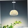 Levemolo Rattan Lamp Shade Replacement for Chandeliers and Pendant Lights Handcrafted Indoor Light Cover for Living Room Bedroom and Corridors Easy to Install and Design view 2