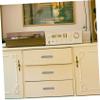 Levemolo Modern Style Leather Pull Handles Replacement for Cabinet Dresser Wardrobe view 2