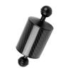DIVJINGHAO D60mm Carbon Fiber Float Arm for Ultralight, Aquatic Arm,Dual Ball Lightweight Buoyancy Arm for Underwater Camera,Diving Tray, Video Light, and Strobe (Black, D60mm 14 inch) view 1