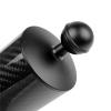 DIVJINGHAO D60mm Carbon Fiber Float Arm for Ultralight, Aquatic Arm,Dual Ball Lightweight Buoyancy Arm for Underwater Camera,Diving Tray, Video Light, and Strobe (Black, D60mm 14 inch) view 3