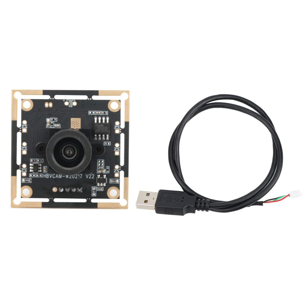 BAFOVY 1MP HD USB Camera Module 1280x720P with 72 Wide Angle Lens, OV9732 Chip, UVC Protocol, OTG, Plug and Play, WinXP Compatible, for &