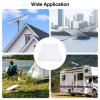 Hail Protective Mount for V4, PC Material Satellite Mount Cover, Prevents Damage in Harsh Weather, Ideal for RVs, Roofs, Outdoors view 3
