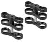 DIVJINGHAO 2pcs 1" Underwater Ball Clamp for Diving Camera Arm, Compatible with GoPro Action Camera and Flashlight Arms (CLAMP-2) view 1