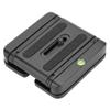 Black Z Tilt Folding Quick Release Plate Stand Mount Tripod Camera CO view 1