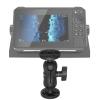 Fish Finder Holder, Electronic Fish Finder Mount Rotatable for Boat Kayak Fishing view 2