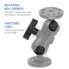 Fish Finder Holder, Electronic Fish Finder Mount Rotatable for Boat Kayak Fishing view 3