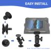Fish Finder Holder, Electronic Fish Finder Mount Rotatable for Boat Kayak Fishing view 4