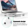 Ultra Quiet USB Notebook Cooler Cooling Pad Fans with LED RGB Lights for PS3/Laptop view 4