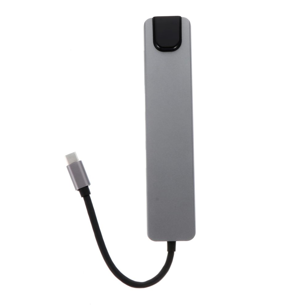DirectNine Basics 1pc Type-c Multifunction USB Hub Adapter for Laptop Output Pd Fast Charging Compact Design for Use