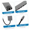 DirectNine Basics 1pc Type-c Multifunction USB Hub Adapter for Laptop Output Pd Fast Charging Compact Design for Use view 2