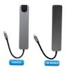 DirectNine Basics 1pc Type-c Multifunction USB Hub Adapter for Laptop Output Pd Fast Charging Compact Design for Use view 3