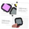 DirectNine Basics 4pcs Diving Lens Filters for Housing Yellow Red Gray for Underwater Photography Optical-Grade Material Scratch Resistant view 3