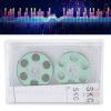Blank Cassette Tapes, Reel to Reel Blank Cassette Tape 46 Minute Recording Time Practical Transparent Multipurpose for Recording Music Green view 3