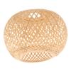 QUMIIRITY Handmade Bamboo Lampshade Decorative Lantern Rustic Lamp Cover Easy Install Multi-purpose Lighting view 1