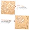 QUMIIRITY Handmade Bamboo Lampshade Decorative Lantern Rustic Lamp Cover Easy Install Multi-purpose Lighting view 4
