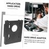 DirectNine Basics 3pcs Hard Drive Mounting Bracket Kit Double Slot Internal Drive Bay for Ssd Easy Installation Sturdy Material Compatible with Desktop Cases view 3
