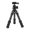 Carbon Fiber Travel Tripod with 30mm Ball Head Automatic Rebound 17.6lb Universal Desktop Camera Tripod for DSLR Camera view 2
