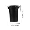 LIFKICH 5pcs Speaker Port Tube Replacement Plastic Bass Pipe for Enhanced Subwoofer Sound Quality and Stain Resistant Accessory for Speaker Cabinet view 2