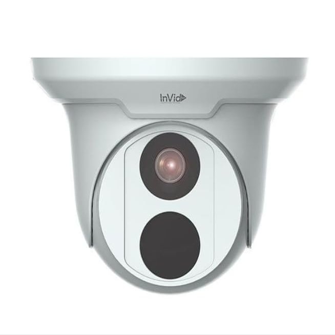 4 Megapixel IP Plug & Play Outdoor Turret Camera, 2.8mm, White Housing (VIS-P4TXIR28)