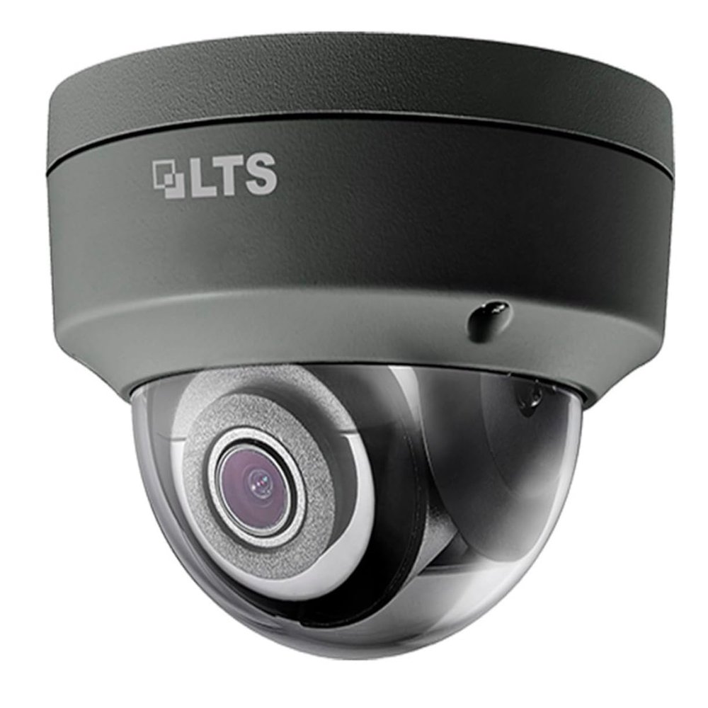 LTS 4MP Infrared Outdoor Dome Network Security Camera with H.265 Compression, True WDR, and Night Vision CMIP7342WB-28M