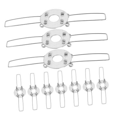 ROMISBABA 10pcs Lampshade Spring Clips Lampshade Fixators for Table Lamps Spring Clamps Secure