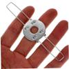 ROMISBABA 10pcs Lampshade Spring Clips Lampshade Fixators for Table Lamps Spring Clamps Secure view 4
