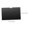 Laptop Privacy Screen Protector -peeping Filter Eye from Glare Uv for Students Easy to Install Use view 2