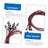 10pcs ATX Computer Cord Power Button Reset Line External Power Cable Easy Install for Case view 2