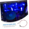 10pcs ATX Computer Cord Power Button Reset Line External Power Cable Easy Install for Case view 4