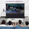 BERWDUXA 60" Floor Projector Screen Outdoor, Manual Retractable Projection Screen, Pull Up, Portable Freestanding Widescreen, 16:9 16:10(60inch(16:10)) view 2