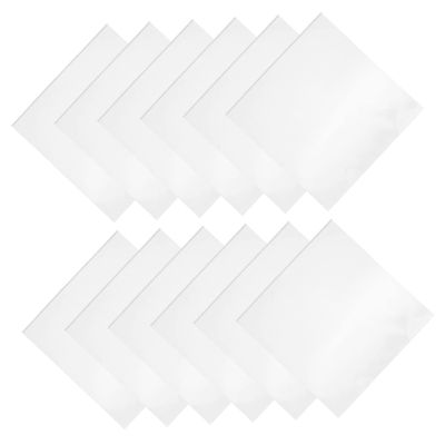 Cabilock 25pcs Vinyl Record Outer Sleeves Self-Adhesive Pouches Protection for Your Collection