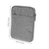 CAXUSD E-Reader Sleeve Case for E-Book Protective Cover Travel Pouch for Electronic Accessories Splashproof Design for Commuting Outdoor Use view 4
