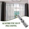 HOOTNEE Zinc Alloy Corner Curtain Rod Connector Hinged Elbow for Shower Room Bay Windows Sturdy Design with Elegant Finish Compatible with Round Tubes view 3